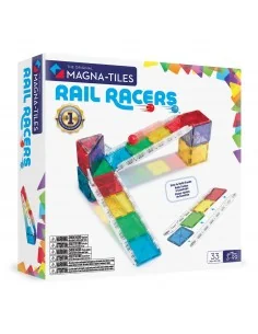 Magna Tiles Rail Racers 33 Piezas