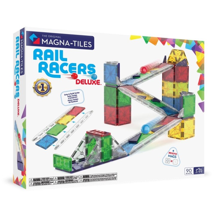 Magna Tiles Rail Racers 90 Piezas