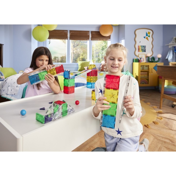 Magna Tiles Rail Racers 90 Piezas