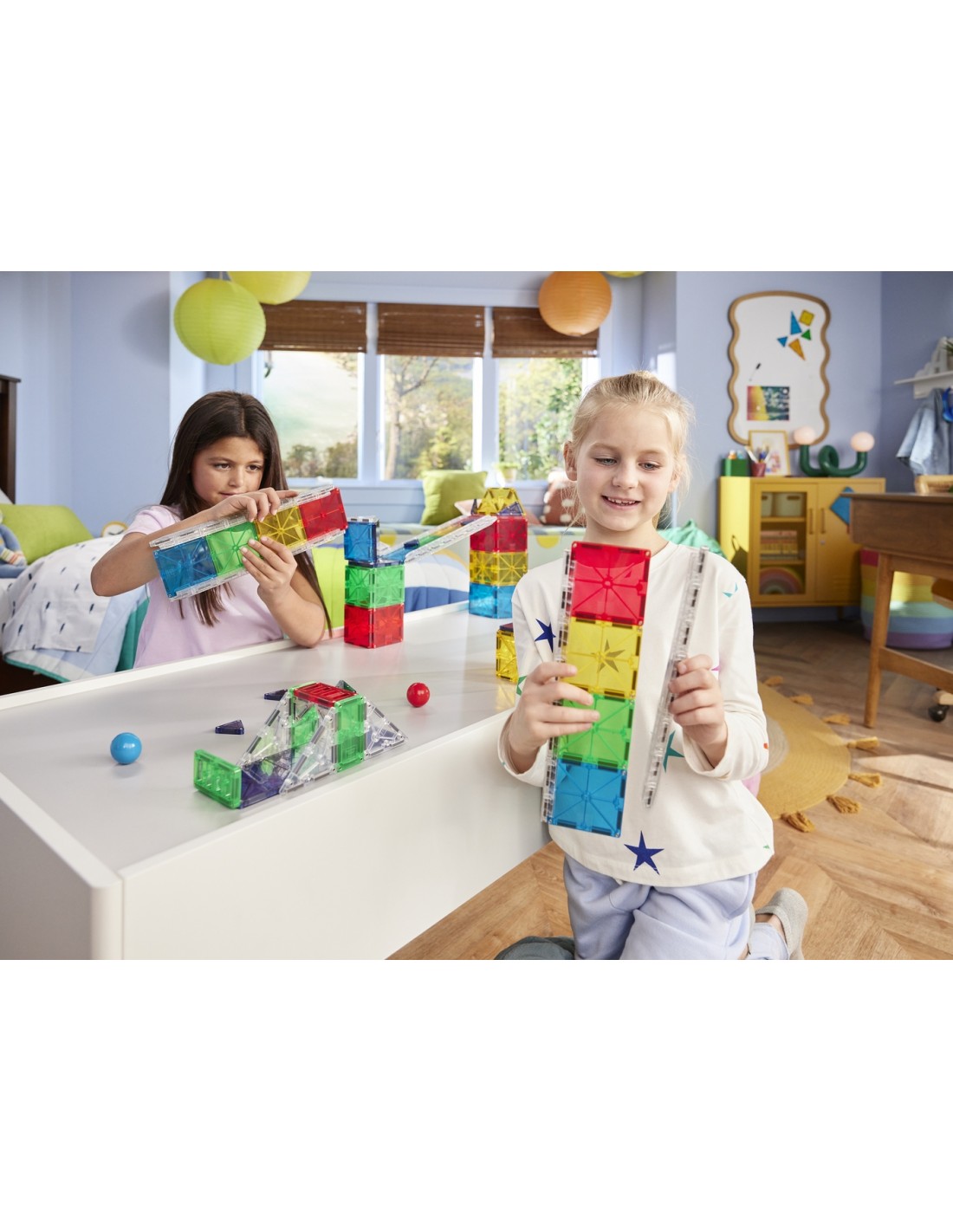 Magna Tiles Rail Racers 90 Piezas