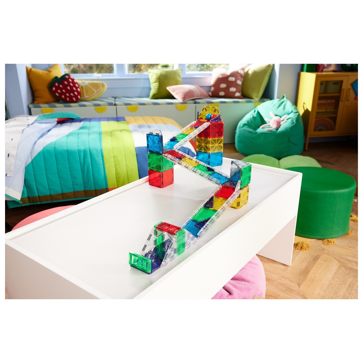 Magna Tiles Rail Racers 90 Piezas