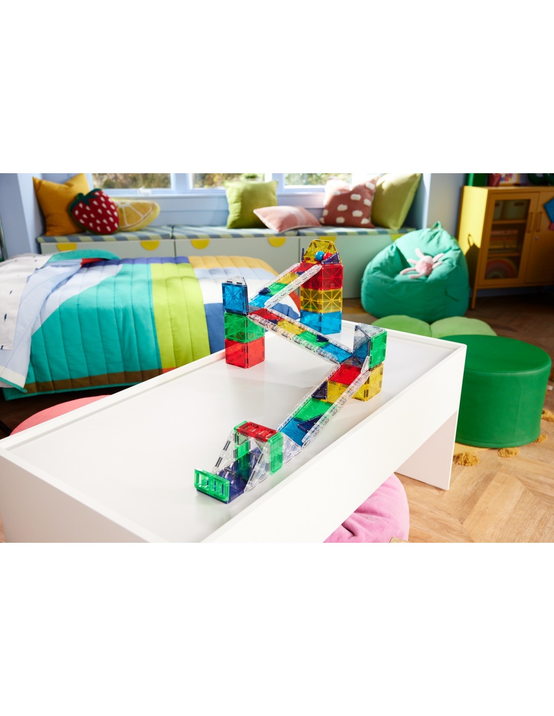 Magna Tiles Rail Racers 90 Piezas