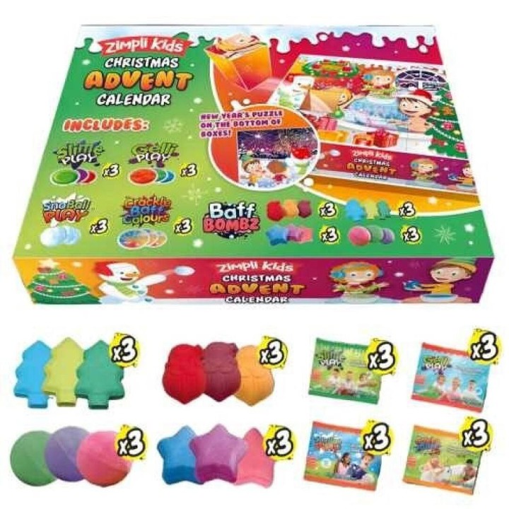 Calendario de Adviento Baño Zimply Kids