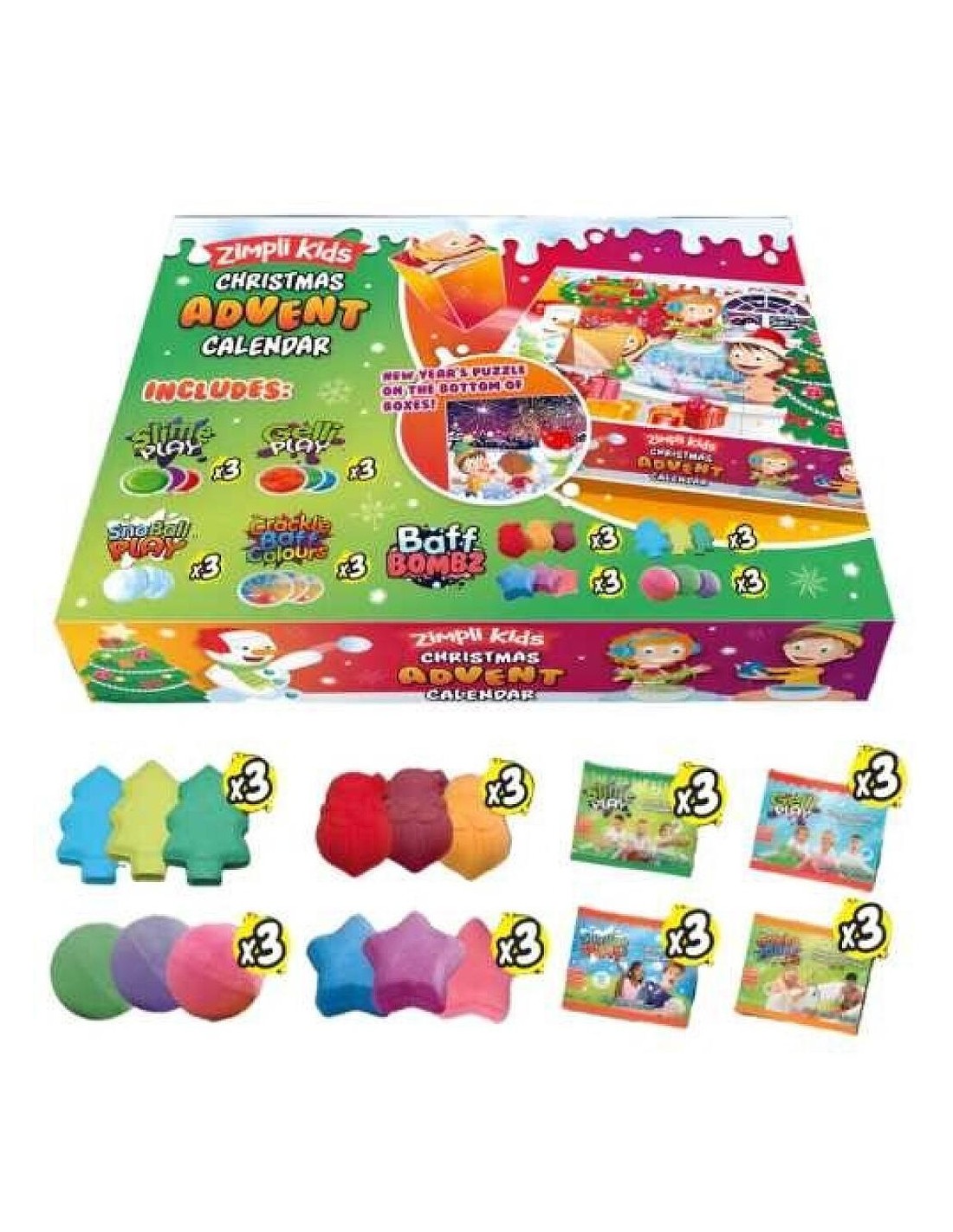Calendario de Adviento Baño Zimply Kids