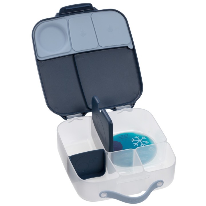 Caja almuerzo con gel refrigerante - Midnight