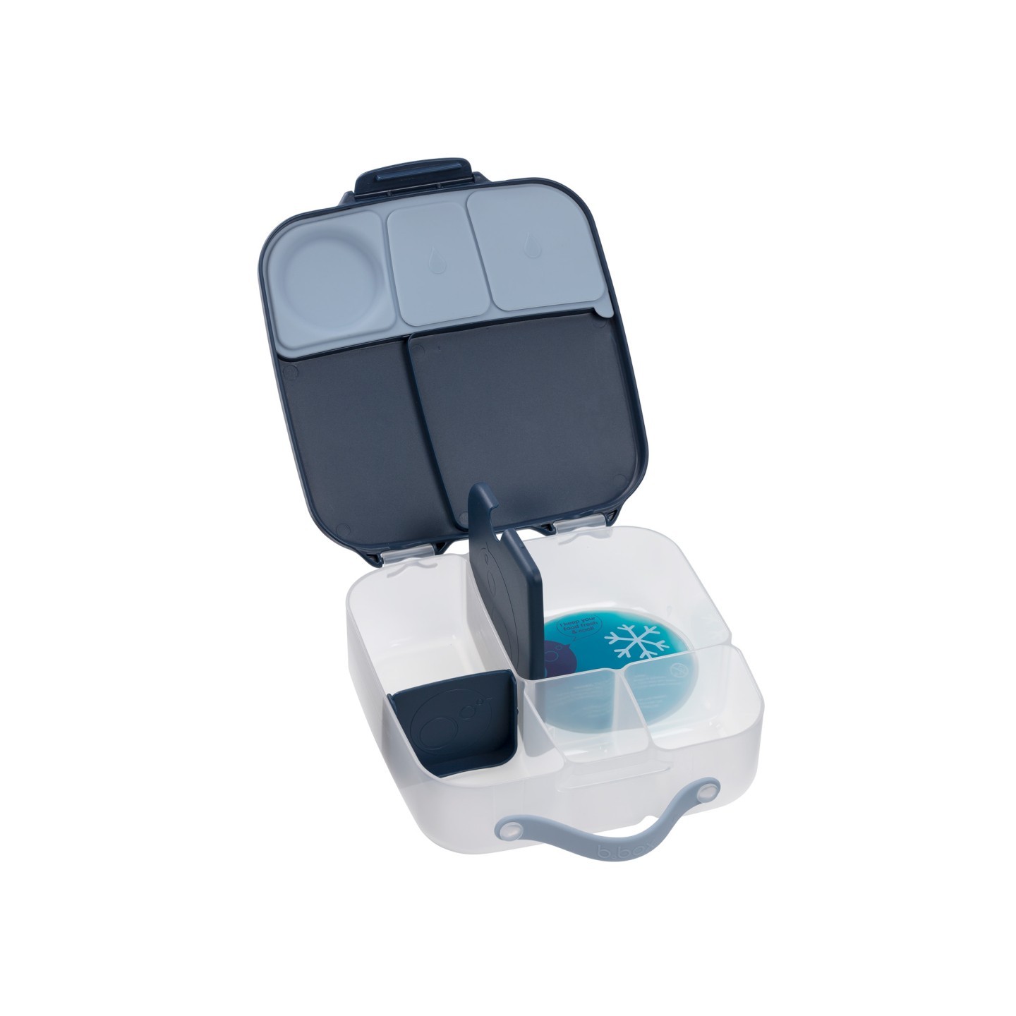 Caja almuerzo con gel refrigerante - Midnight