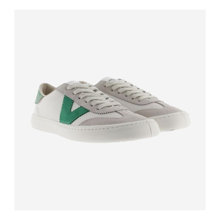 Olmo Barefoot Adultos Efecto Piel y Serraje Verde