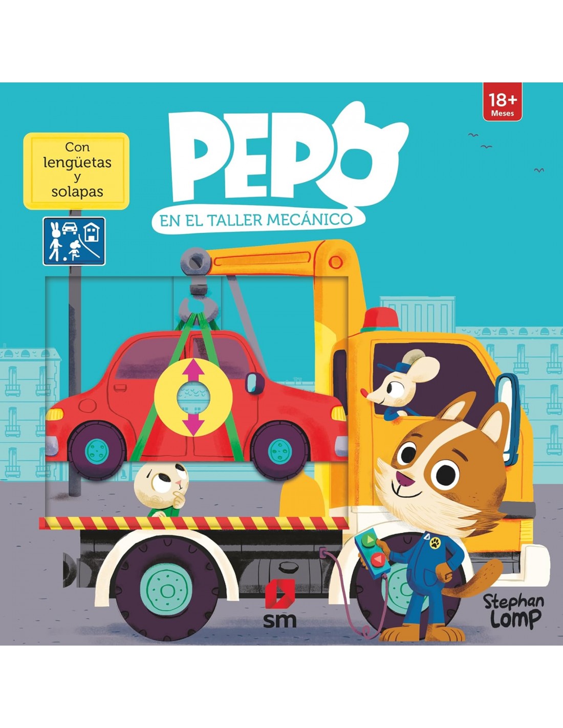 Pepo en el taller mecánico
