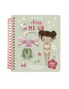 Libro de pegatinas Viste a Rosa Fairy Garden