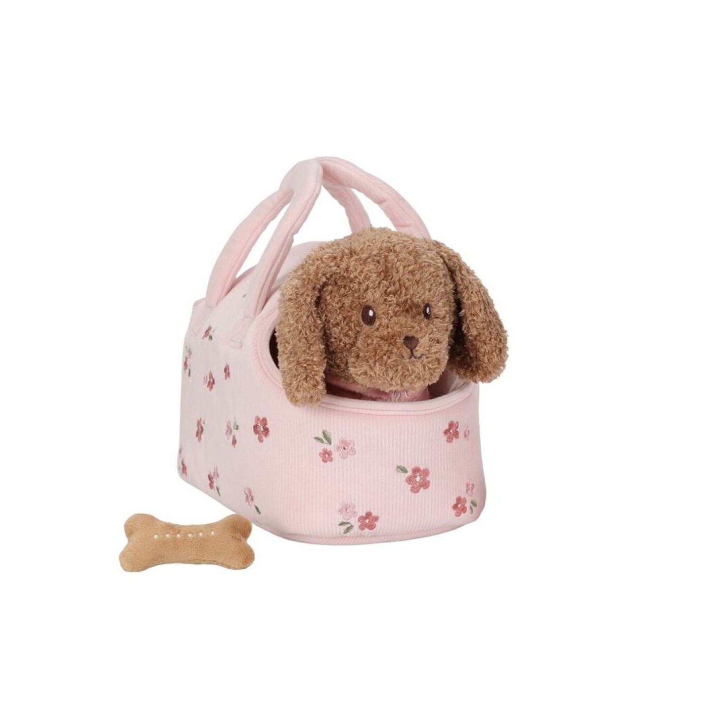 Perrito de Peluche Jackie con Bolsa