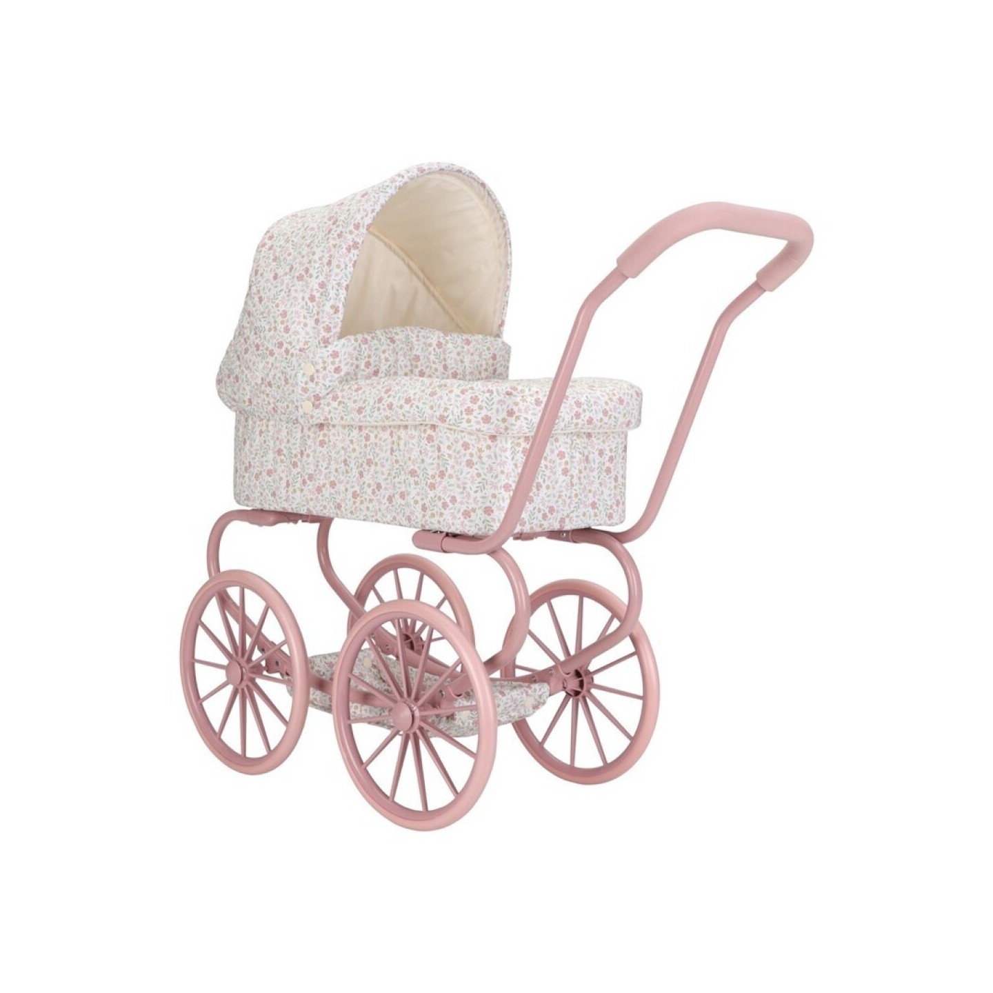 Carrito de Muñecas Metal Flores