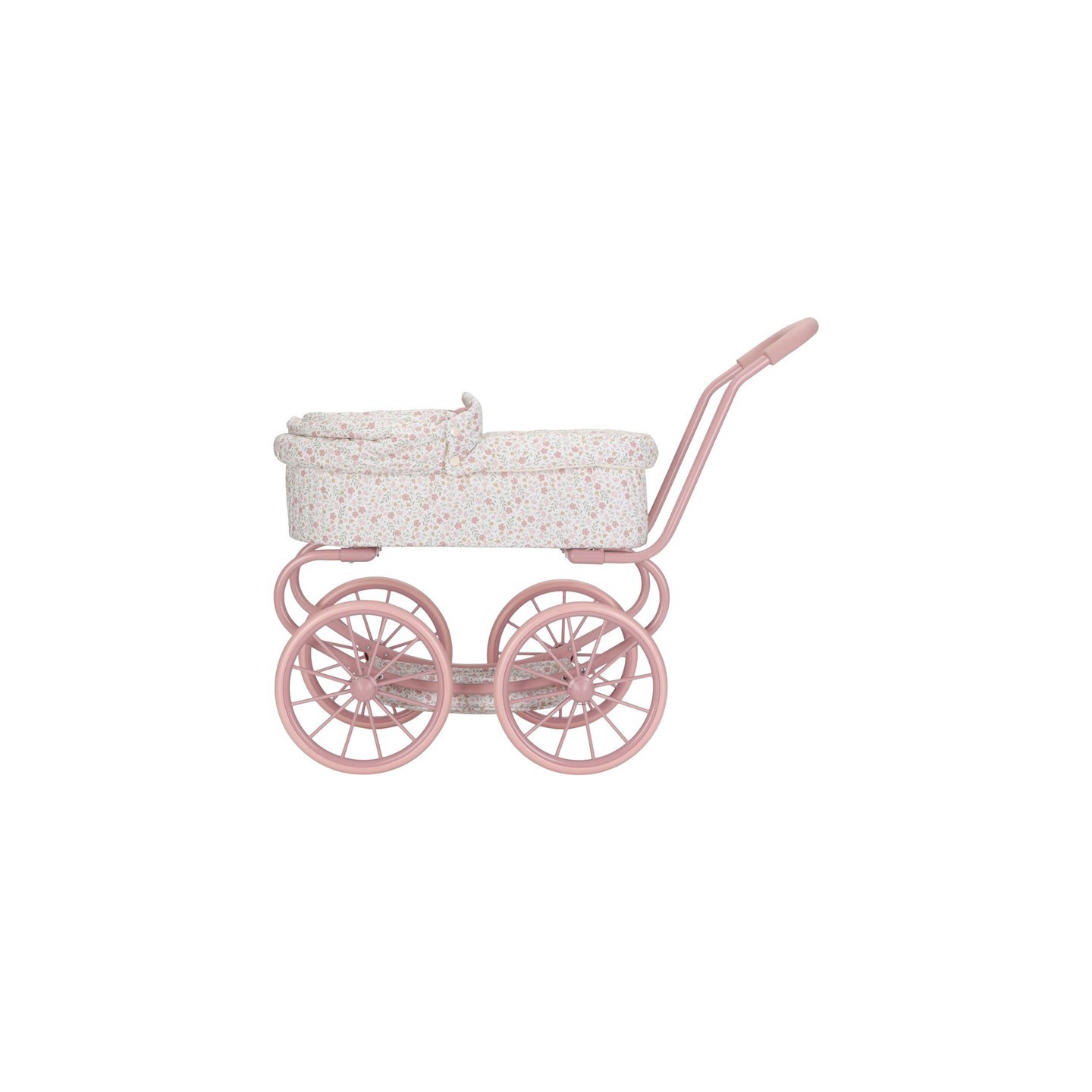 Carrito de Muñecas Metal Flores