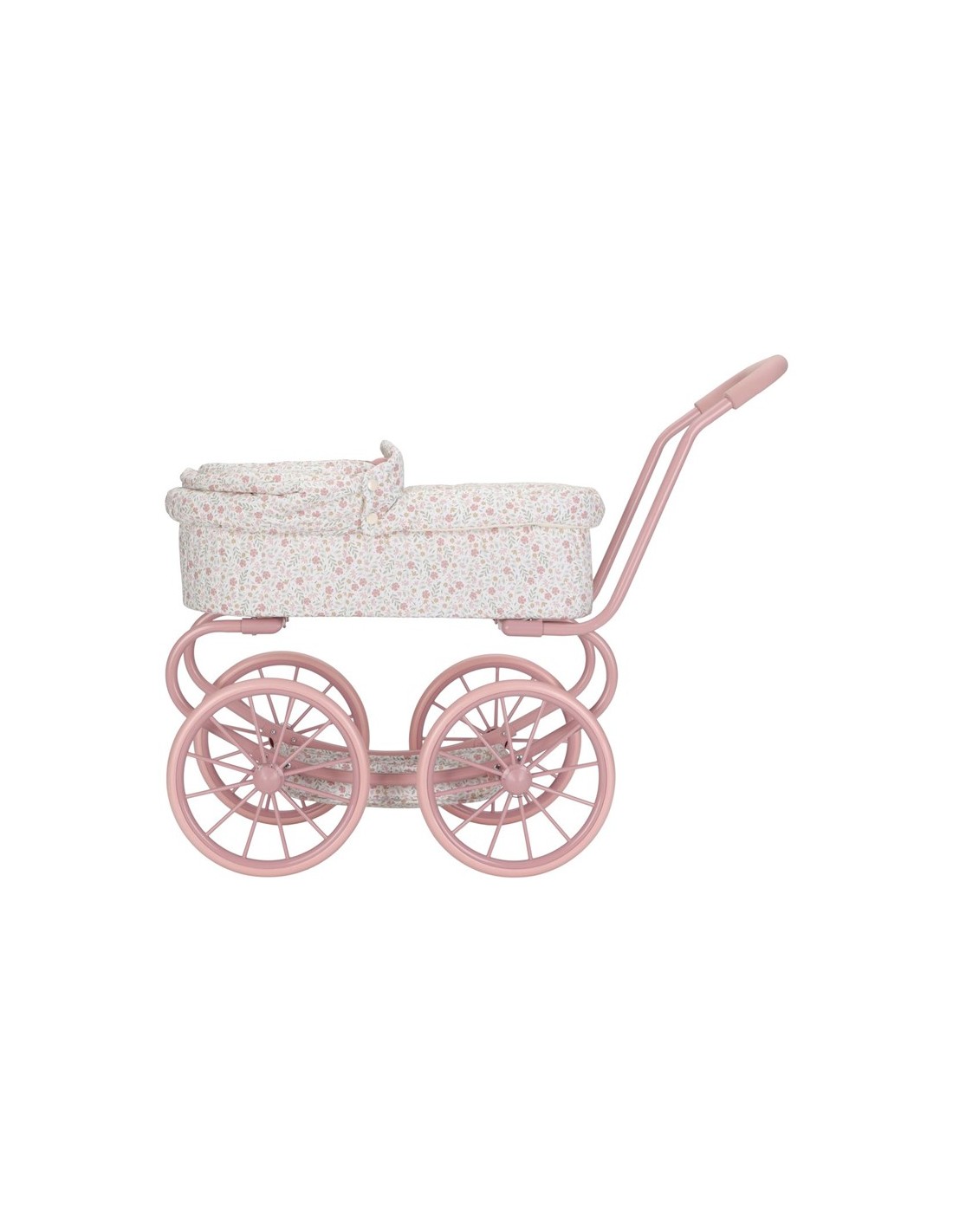 Carrito de Muñecas Metal Flores